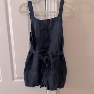 Reformation Linen Romper